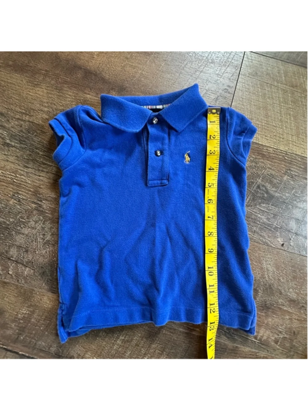 Boys Ralph Lauren Polo Shirt Size 3/3T Blue Summer